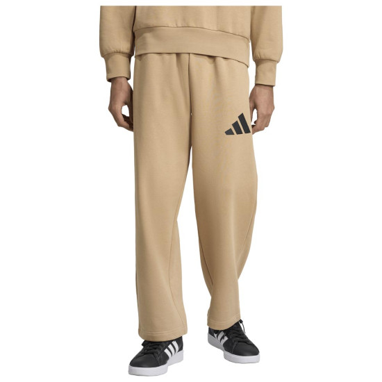 Adidas Ανδρικό παντελόνι φόρμας Essentials Wide Leg 3 Bar Logo Pants